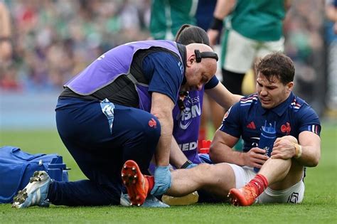 Irlande - France. Énorme coup dur pour le XV de France qui perd Antoine ...