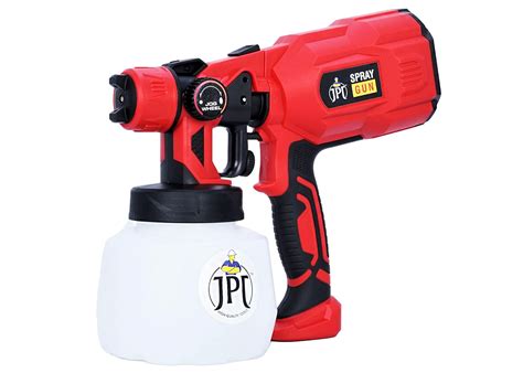 JPT Spray Gun, 1.8MM Nozzle Electric Spray Gun 550W 220V 800ML Car/Wall ...