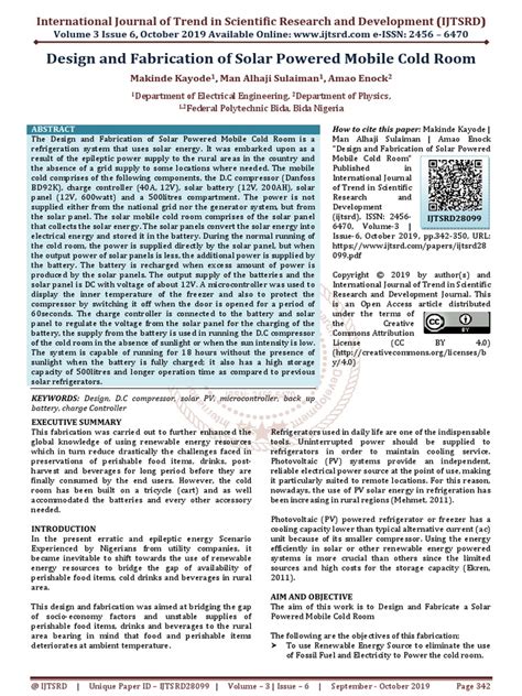 Image result for Solar Power Cold Room Design