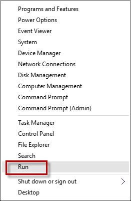 Run Dialog Box 的图像结果