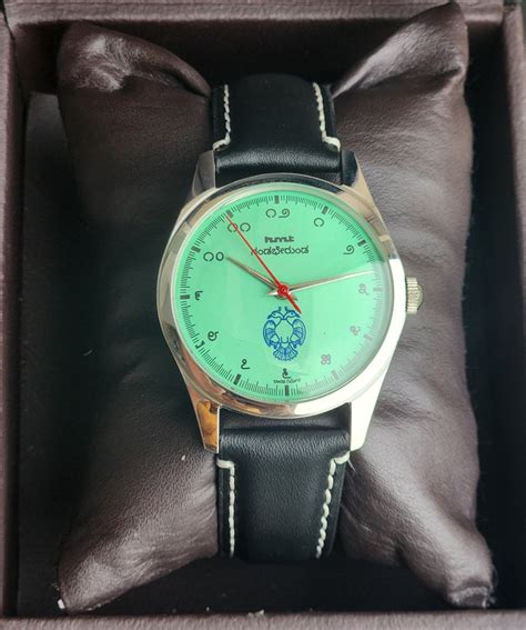 Vintage MOD HMT Gandaberunda Hand Winding 17 Jewels Tiffany Blue Face ...