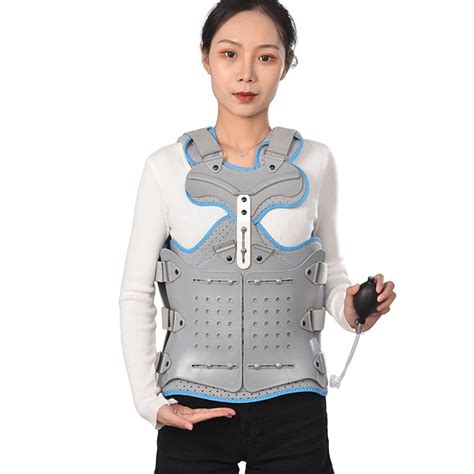 Buy Adjustable Thoracolumbar Fixed Spinal Brace, Built-in Inflatable ...