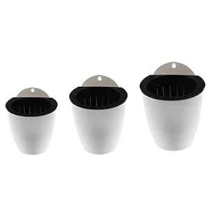 ELEPHANTBOAT® Creative Flower Pot Wall Hanging Planter Plants Holder ...