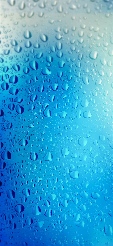窗上的雨滴唯美清新高清手机壁纸 - 手机壁纸 - 桌面天下（Desktx.com）