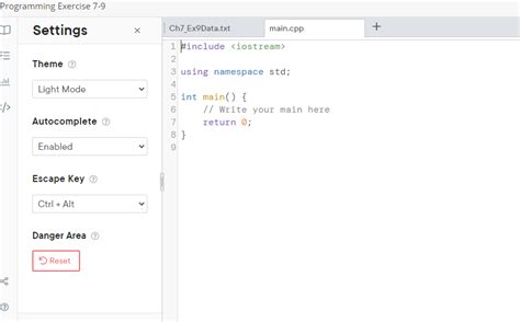 Image result for Programming Exercise 7 1 C