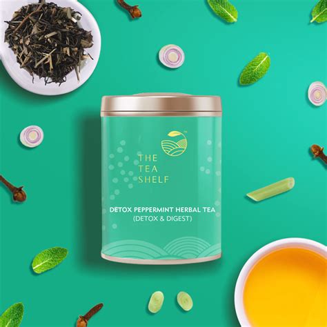 Detox Peppermint Herbal Tea – The Tea Shelf