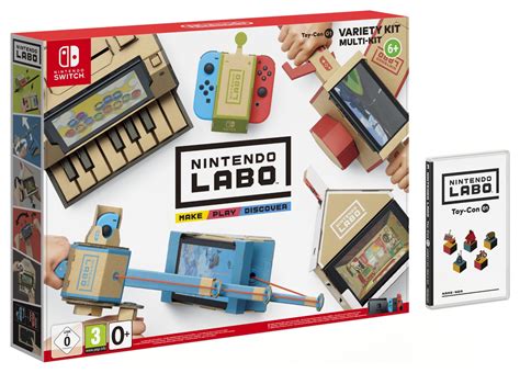 Nintendo Labo Toy-Con 04: VR Kit - Expansion Set 2 – Bird + Wind Pedal ...
