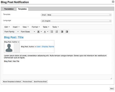 Image result for Email Notification Template Examples