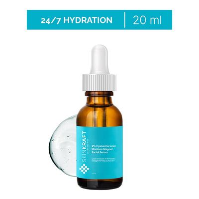 Buy Hyaluronic Acid Moisture Magnet Facial Serum - SkinKraft