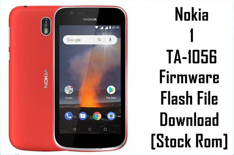 Nokia 1 TA-1056 Firmware Flash File Download [Stock Rom]