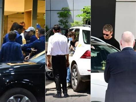 मुंबई एयरपोर्ट पर नज़र आए हॉलीवुड स्टार्स ज़ैंडेया, टॉम हॉलैंड, पेनेलोप ...