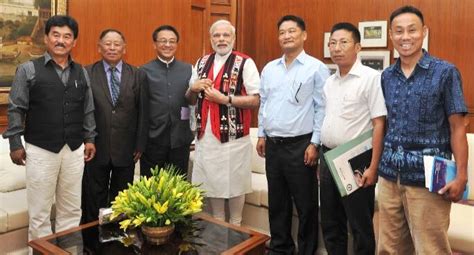 Delegation from the “Naga Hoho” calls on PM