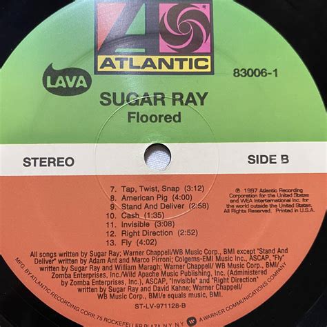 Yahoo!オークション - 【稀少廃盤】Sugar Ray - Floored 名盤 名曲 Roc...