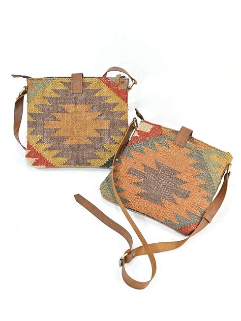 COMFREY - KILIM & LEATHER BAG – Art Avenue