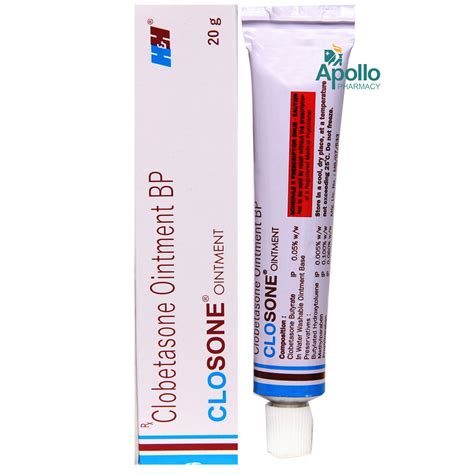 Closone Ontment 20 gm Price, Uses, Side Effects, Composition - Apollo ...