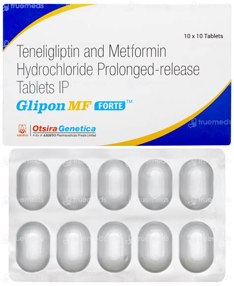 Glipon Mf Forte Tablet 10: Uses, Side Effects, Price & Substitutes