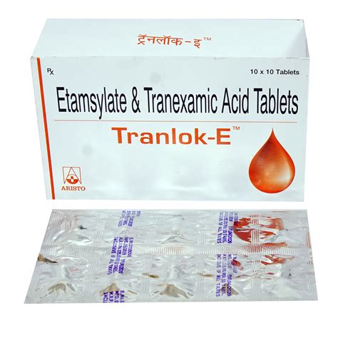 Tranlok E Tablet 10's Price, Uses, Side Effects, Composition - Apollo ...