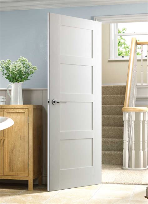 4 Panel White Interior Doors