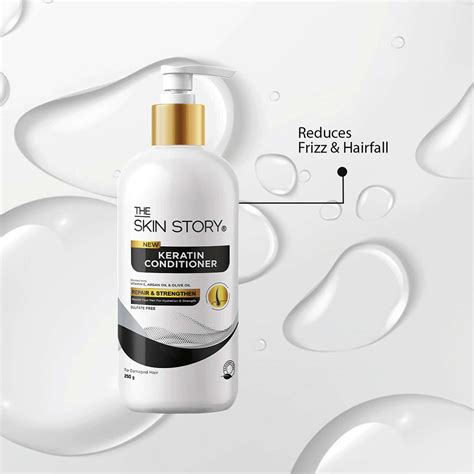 Buy THE SKIN STORY KERATIN CONDITIONER FOR DAMAGED HAIR 250G Online ...