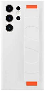 Samsung Galaxy S23 Ultra Silicone Grip Cover - White : Amazon.in ...