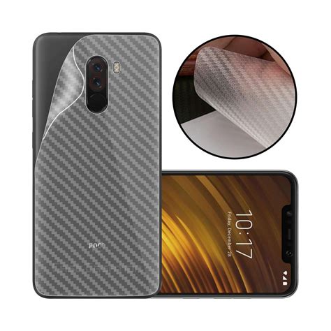 Case Creation Ultra Thin Slim Fit 3M Clear Transparent 3D Carbon Fiber ...