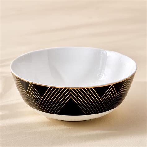 Buy Blanco Bone China Printed Serving Bowl - 1.2L from Home Centre at ...