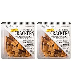 The Baker's Dozen 100% Whole-wheat Hand Made &Fresh Peri Peri Crackers ...