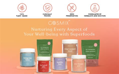 Cosmix My Happy Gut | PREBIOTICS & PROBIOTICS - Promotes healthy gut ...