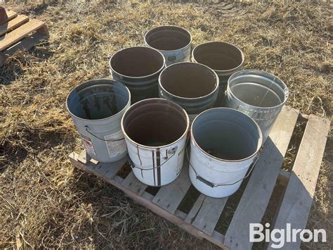5 Gallon Steel Buckets | Agriculture | BigIron