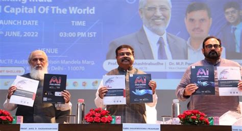 Minister of Education Dharmendra Pradhan launches 'AI for India' campaign