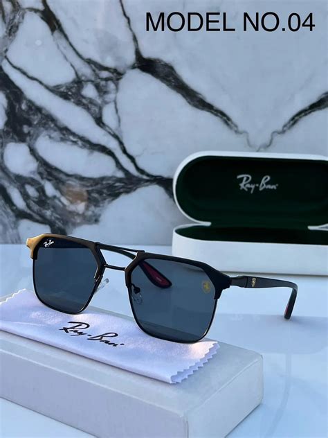 RB #4 METAL FULL BLACK POLARISED SUNGLASSES – Eyconiq