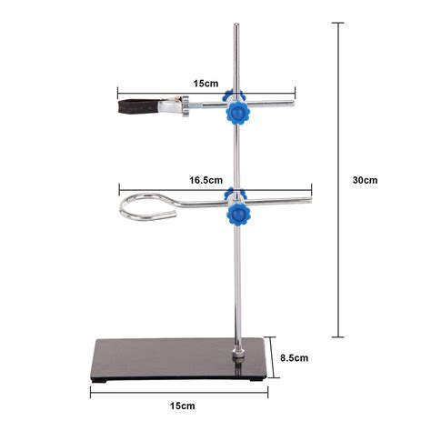 Buy Queiting Laboratory Retort Stand Mini Lab Support Stands Clamp ...