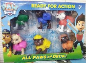giftsrus Paw Patrol Toy Set for Boy-Pup Buddies Dog Cake Topper for ...