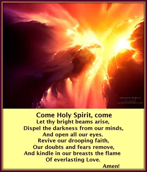 Printable Come Holy Spirit Prayer