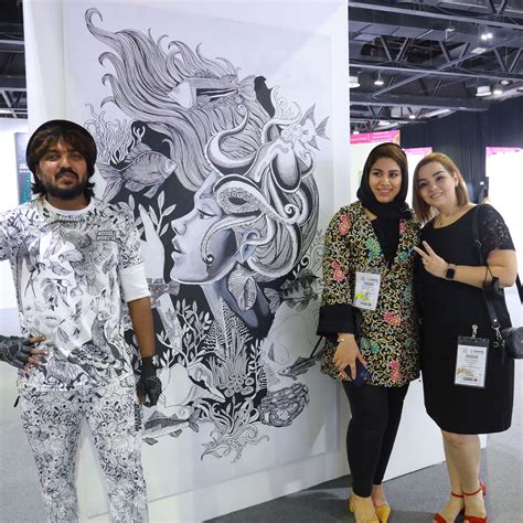 Save the Nature campaign - Live Doodling at World Art Dubai 2022 by ...