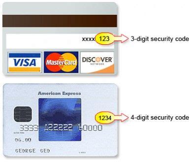 Image result for Visa Card Security Code Example