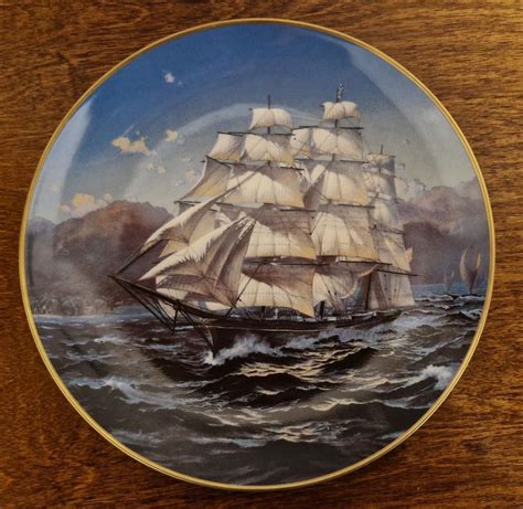 Seinälautanen, Challenge laivalautanen, Fine porcelain, Franklin Porcelain | Tori