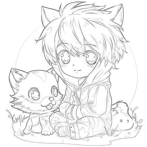 Beautiful Anime Coloring Pages Anime Style Girl Coloring Book