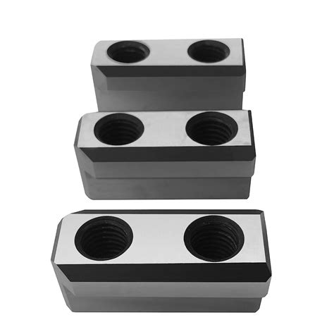 Turner 6" Steel Jaws T-Nut Set (3 PCS) for Kitagawa (B-206), Samchully ...