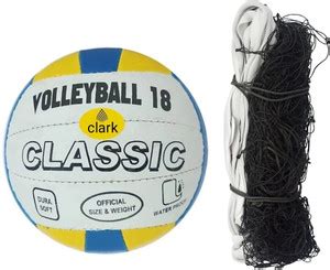 clark 0998 classic with one side tape volleyball net Volleyball Kit ...