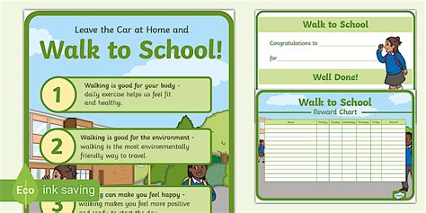 Walk To School Week Resources | KS1 & KS2