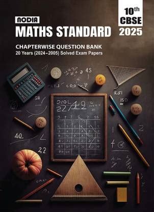 NODIA CBSE Maths Standard Class 10 Question Bank with Solved Exam ...
