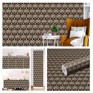 WallDaddy Wallpaper for Walls | Self Adhesive (GeometricShap) Wall ...
