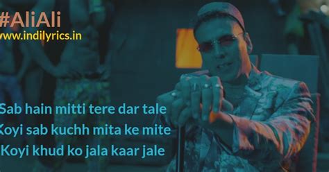 Ali Ali | Arko ft. B Praak | Song Lyrics with English Translation and ...