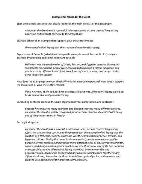 Image result for Paragraph Writing Examples PDF