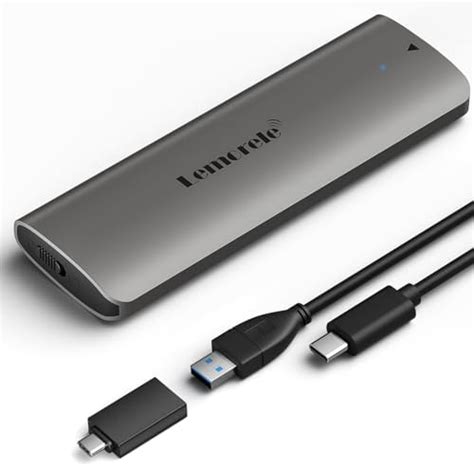 NVME M2 Enclosure Fan, PiBOX India NVMe SSD Enclosure - USB 3.2 10Gbps ...