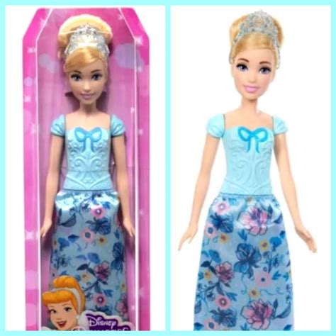 Jual Mattel Disney Princess HLX29 Cinderella with Blue Color Skirt and ...