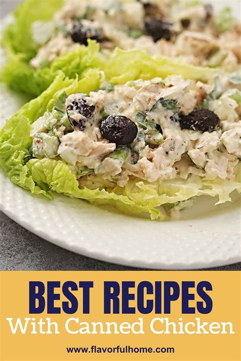 Canned Chicken Recipe