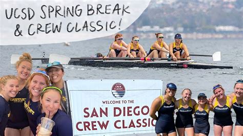 San Diego Crew Classic and UCSD Spring Break Vlog - YouTube