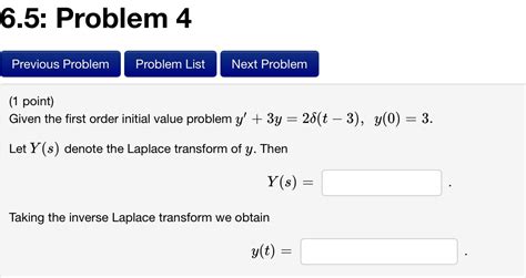 Image result for First Order Initial Value Problem